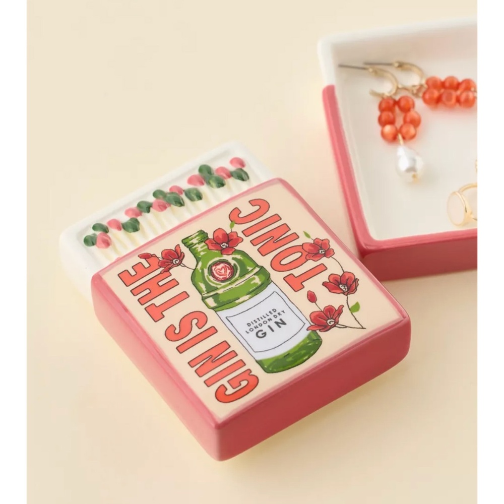 URBAN OUTFITTERS Matchbox Stash Box - Gin is the Tonic (NIB - $20 Retail)